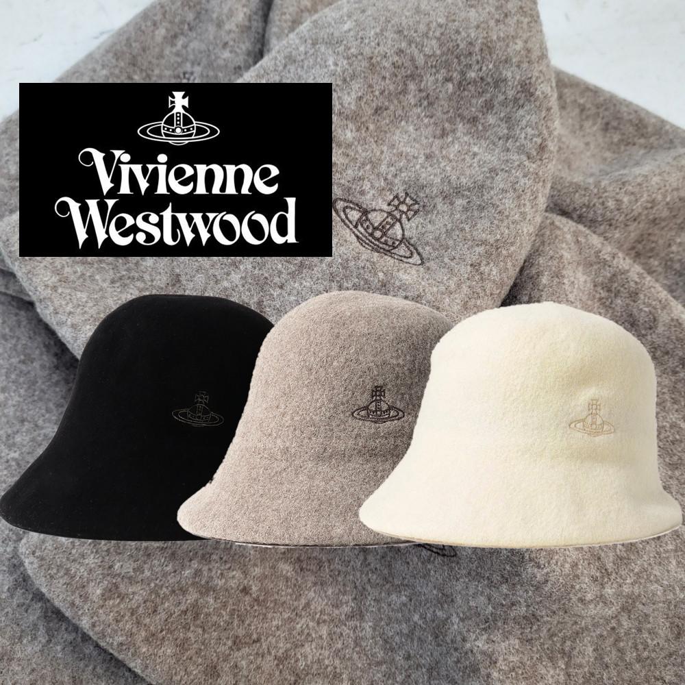 [국내배송] 비비안웨스트우드 버킷햇 모자 (일본 백화점포장) 23FW