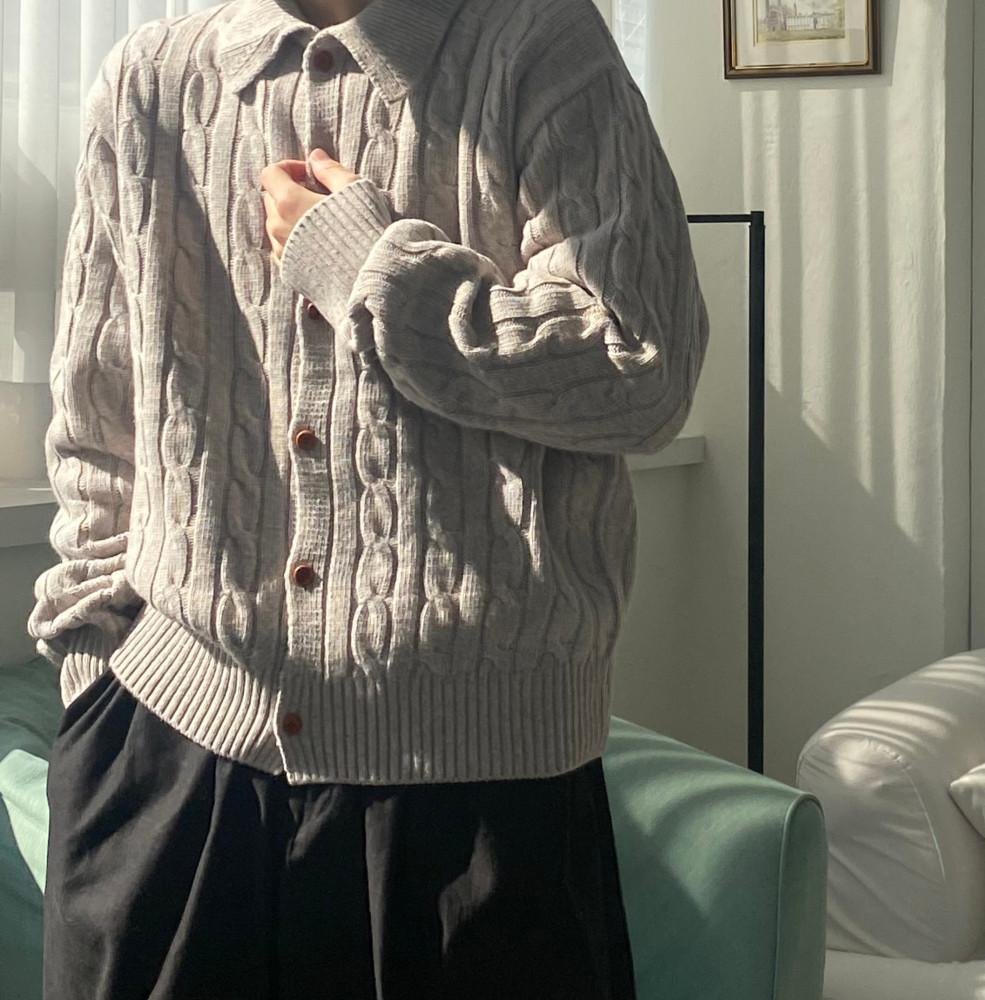 울케이블카라니트가디건 봄가디건 간절기아우터