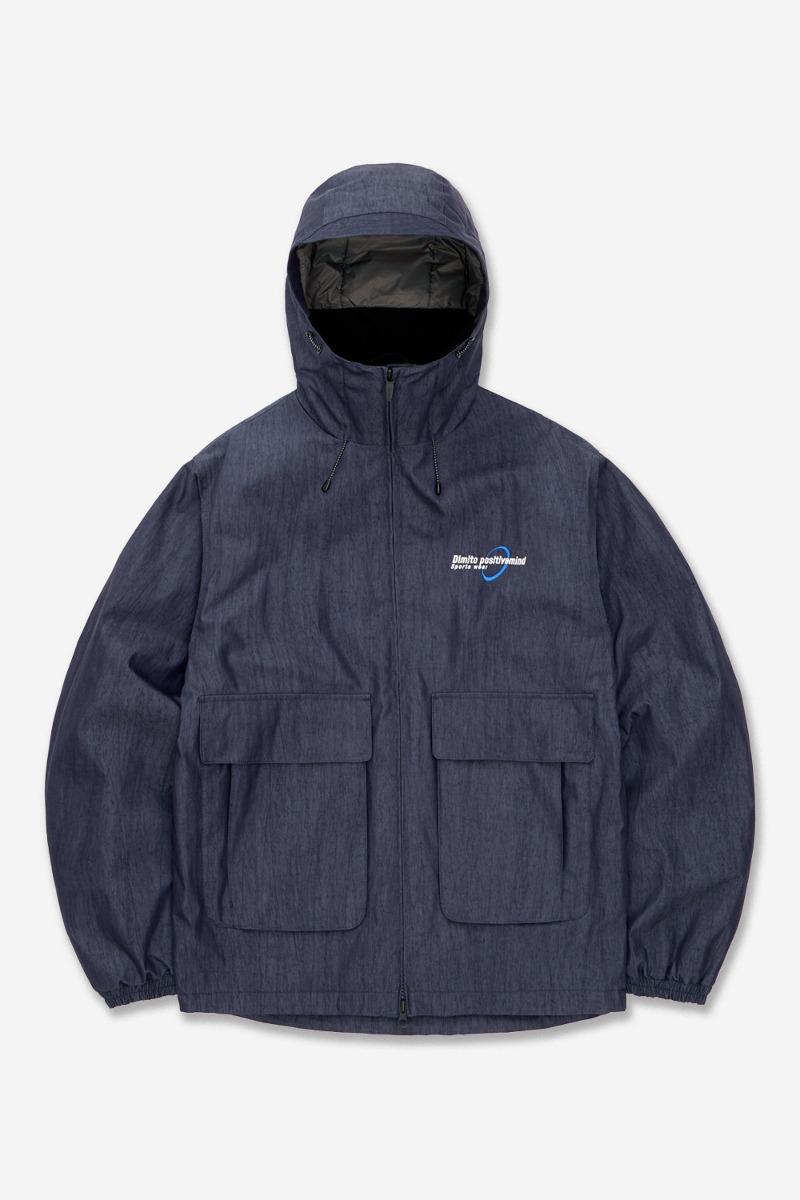 POLARTEC FADE JACKET FADE INDIGO