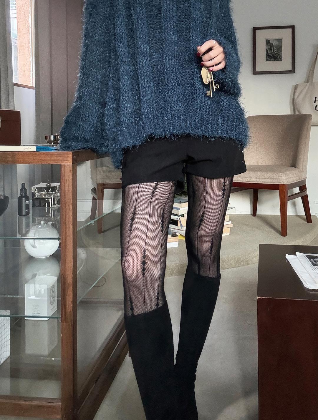 Mystic Mesh Stockings