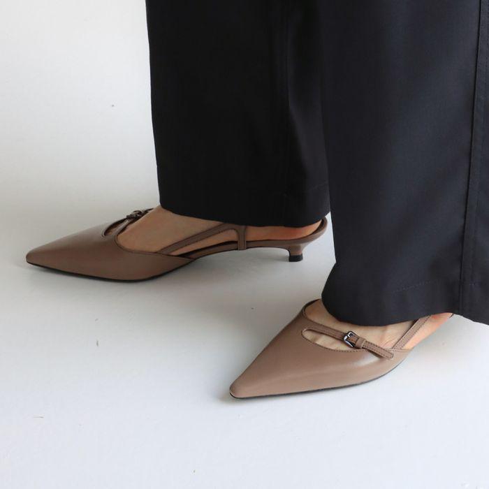 Diagonal line slingback_25029_brown
