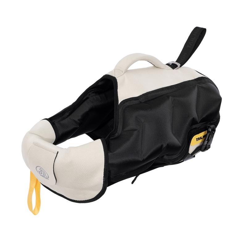 테일하이 공기주입식 구명조끼 화이트샌드