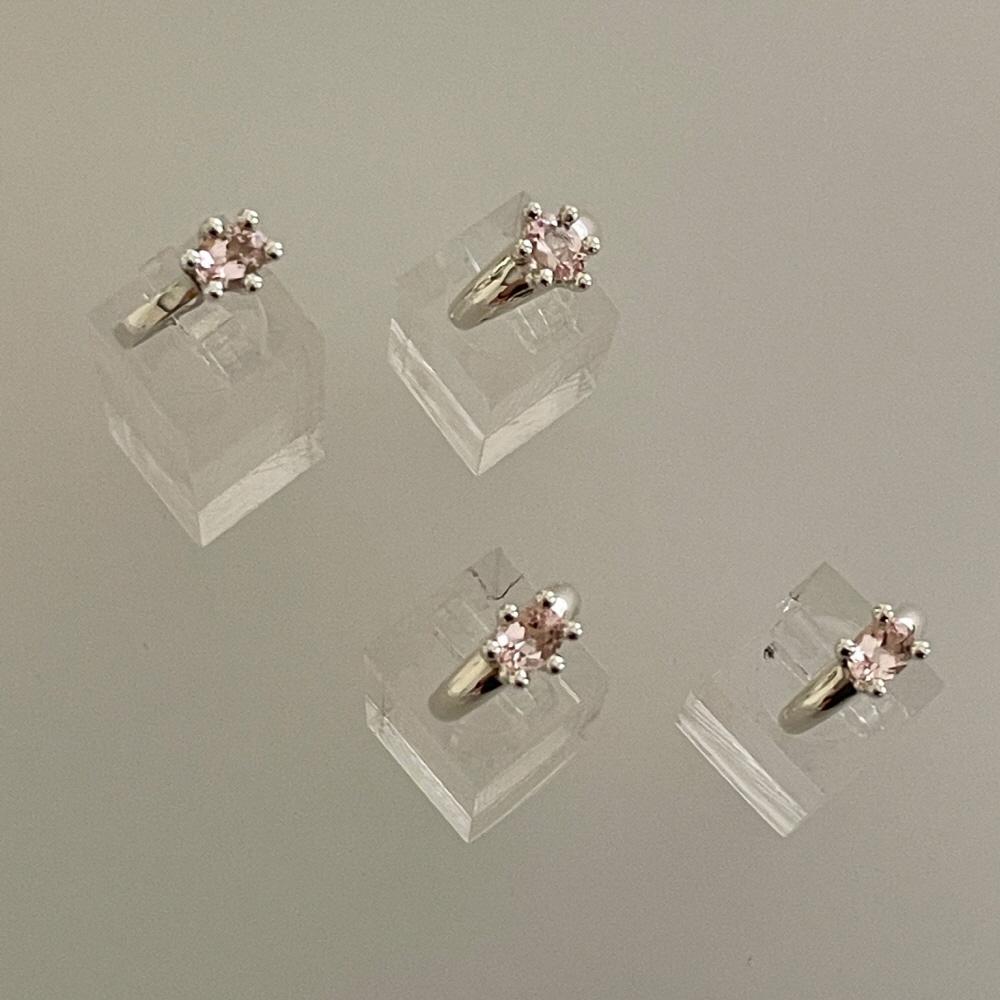 하이메 natural morganite ring (8*6mm)