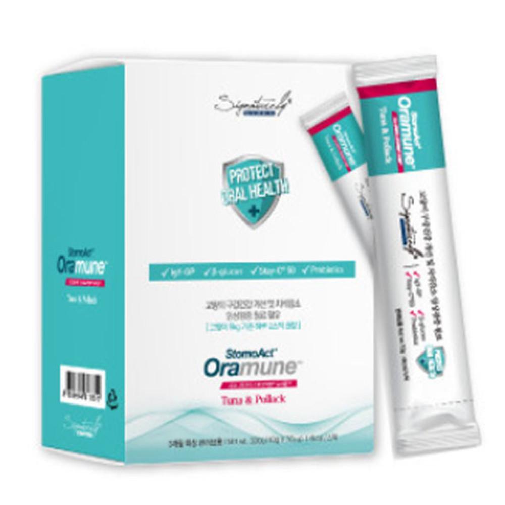 시그니처바이 오라뮨캣 스틱 고양이전용 참치와명태 30P + 5P