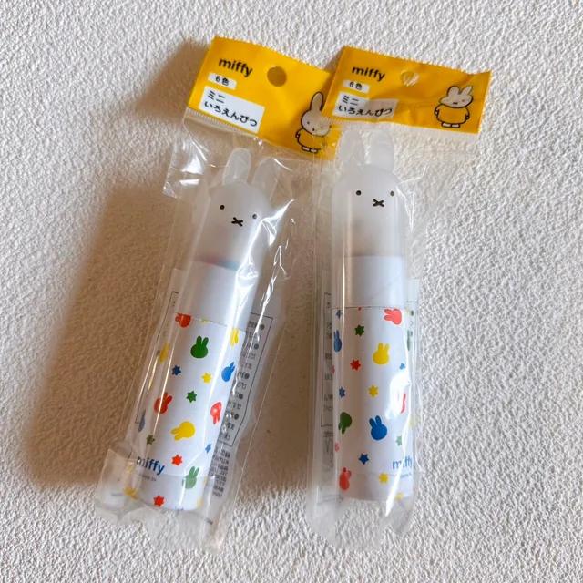 [정품] 미피 6색 휴대용 색연필 세트 그림그리기 색칠공부