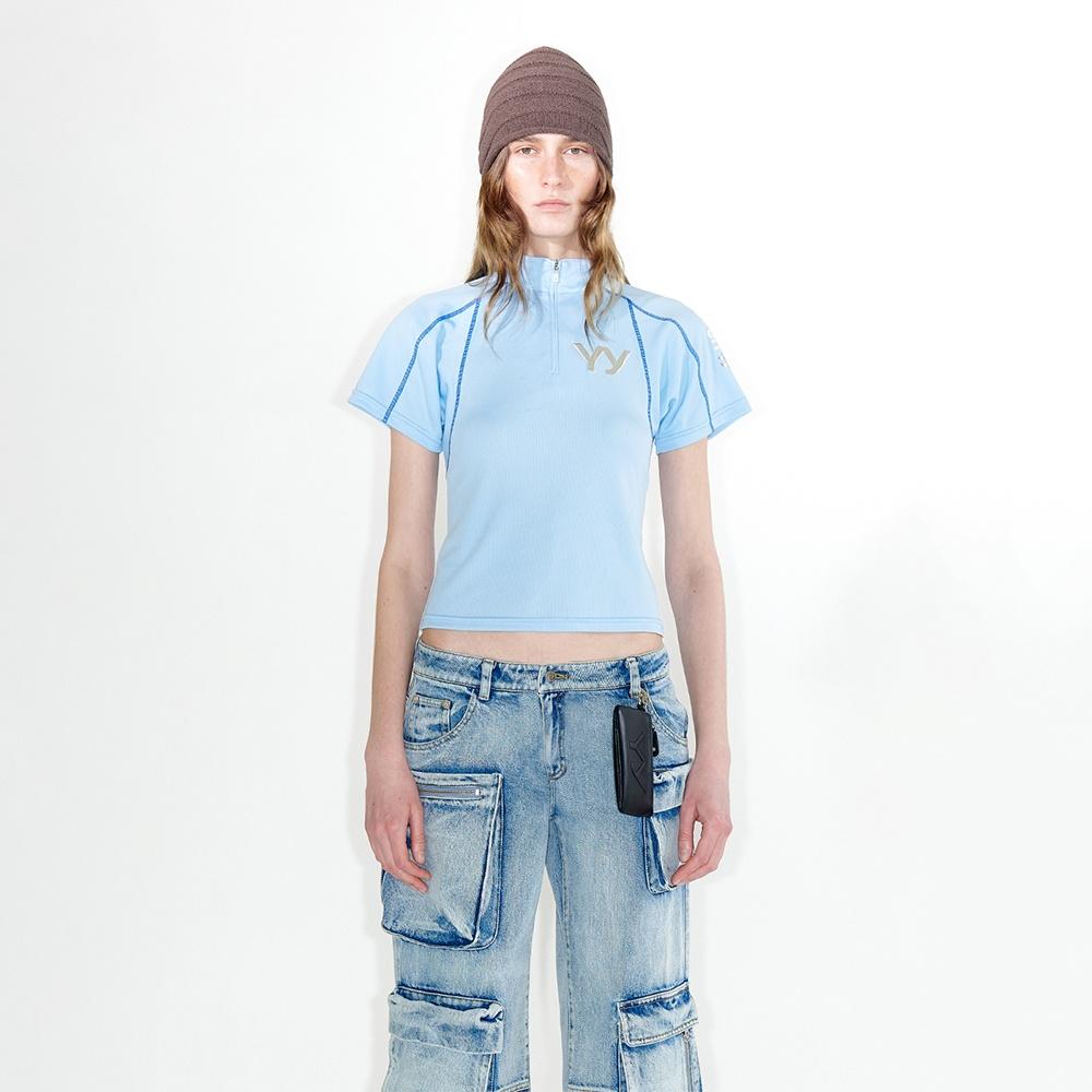 CYCLING JERSEY TOP (BLUE)