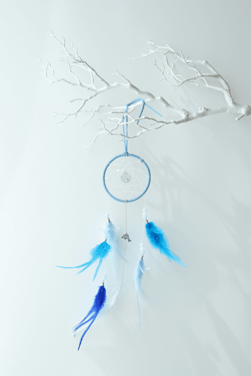 사계절 여름 조개레진 드림캐쳐 / 짱가하비