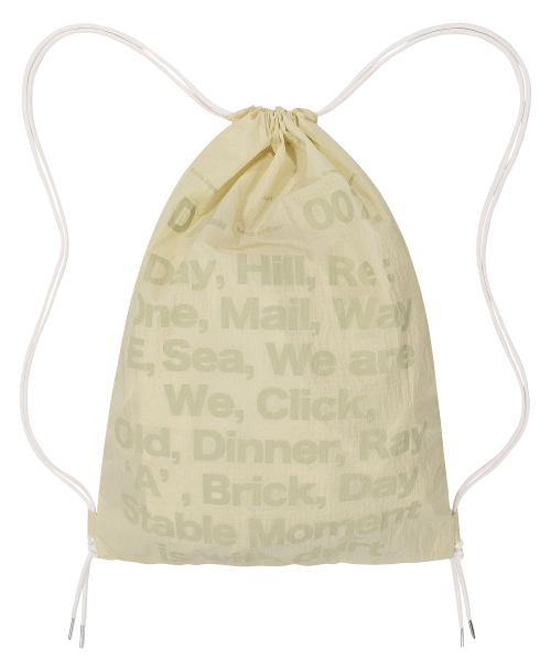 OUR DAILY GYM SACK (BEIGE)