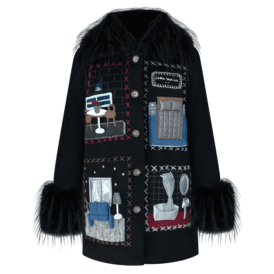 Black Apartment Coat
