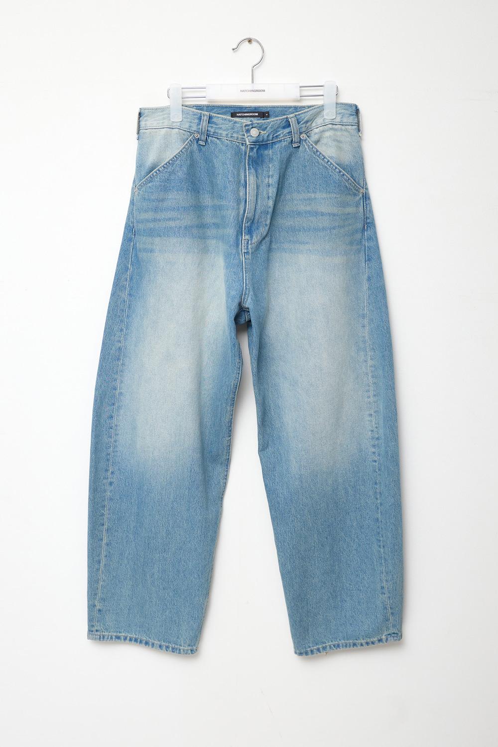 Curve Jeans Bleached Blue
