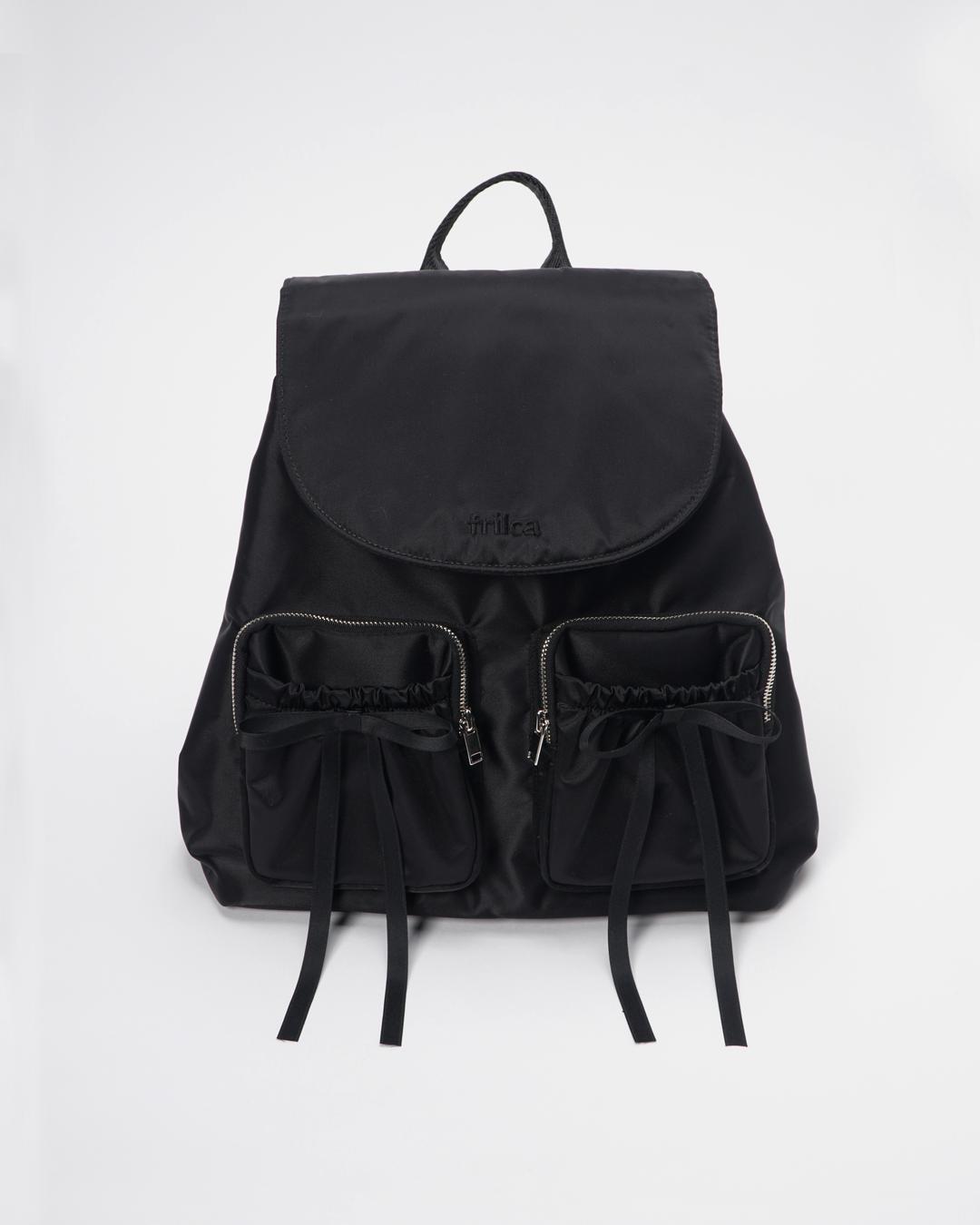 FRILCA POCKET BACKPACK_BLACK