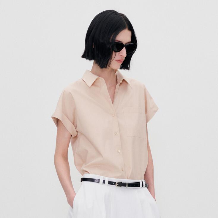 HALF SLEEVES BUTTON UP SHIRT