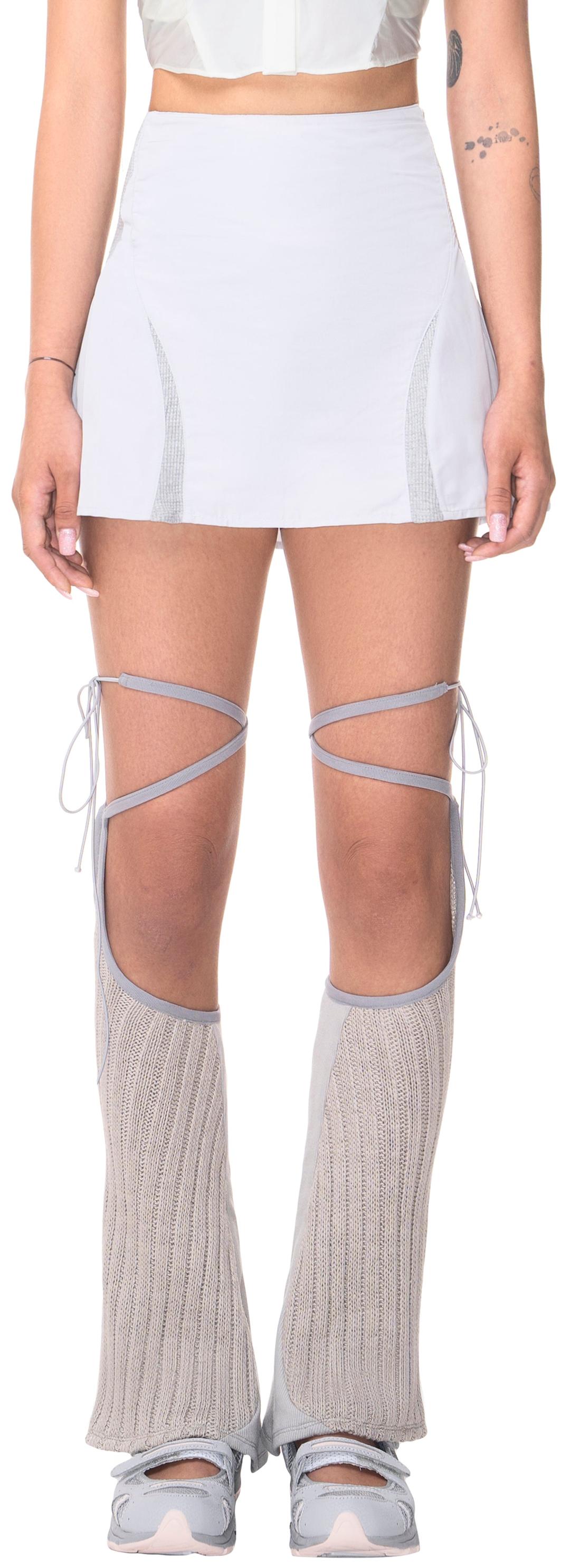 MINI SKIRT - LIGHT GRAY / 1