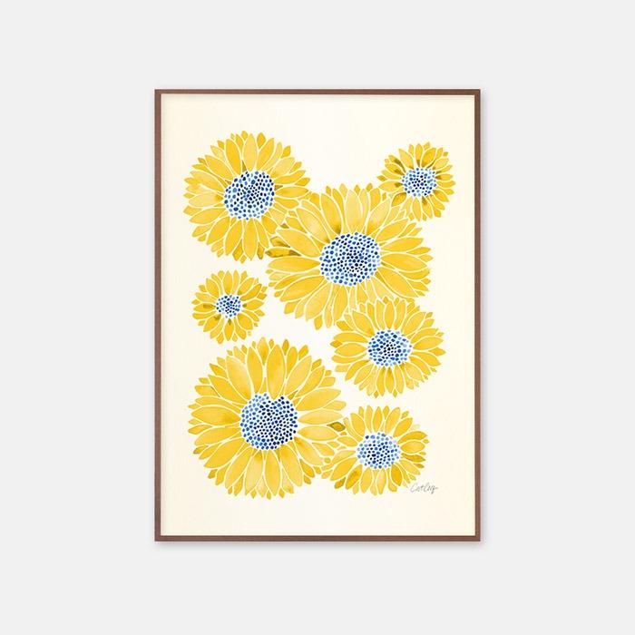 Sunflower Blooms_Retreat 포스터