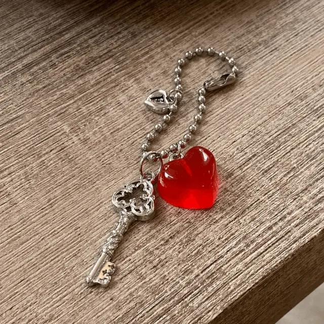 ೀ made/신상특가 ₊· vintage love keyring 열쇠 가방 키링 백참