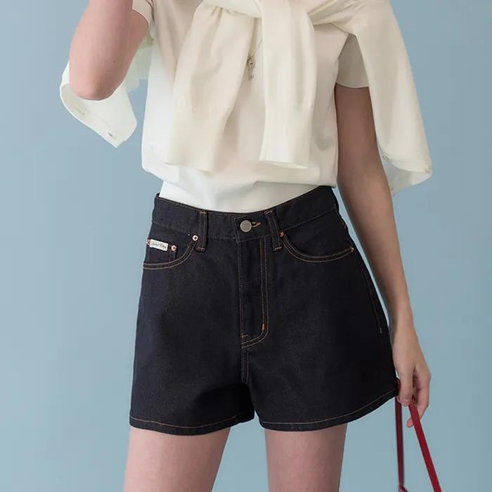 [3차] Sui Denim Shorts (Indigo Blue)