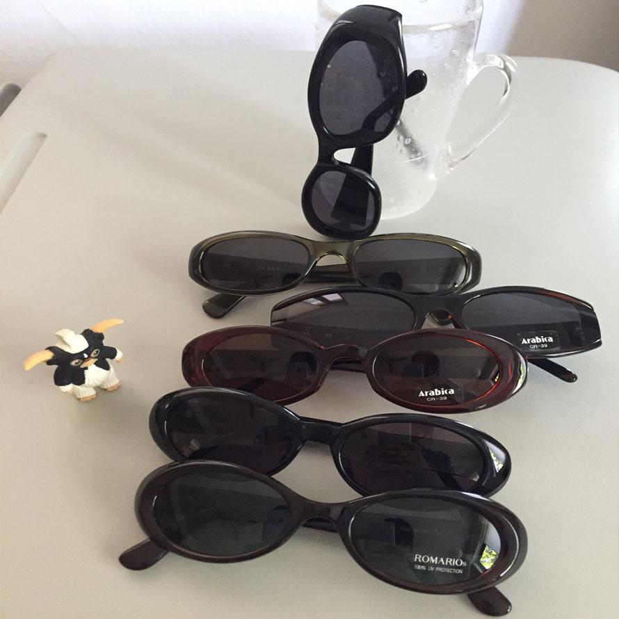 Shade archive oval vintage sunglasses