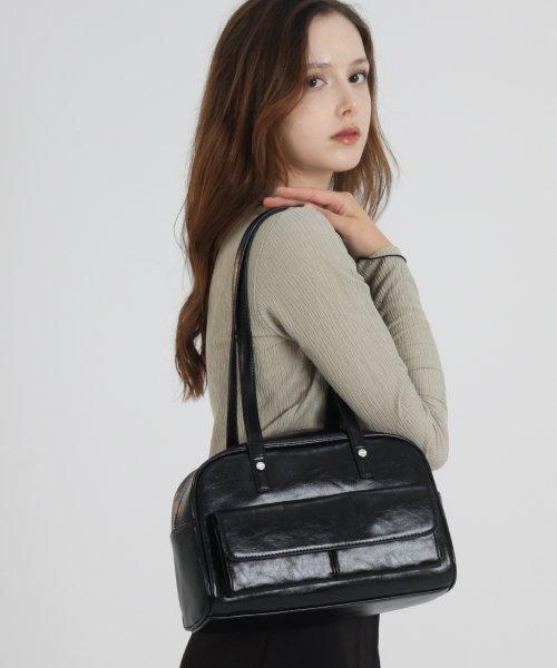 Lilia Shoulder (릴리아 숄더백) Black