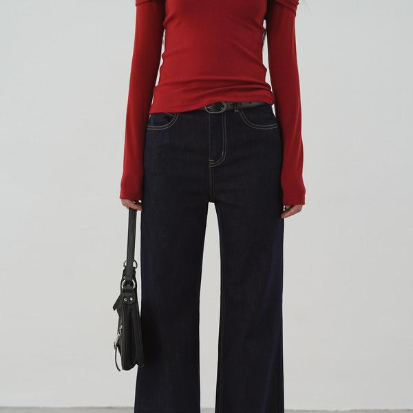 Deep Indigo Wide Pants