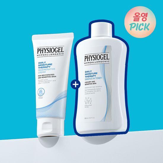[토너 200ml 본품증정] 피지오겔 DMT 리제너러티브 수분크림 100ml 한정기획