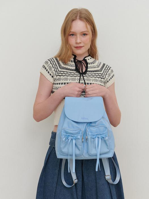 FRILCA POCKET BACKPACK_BLUE