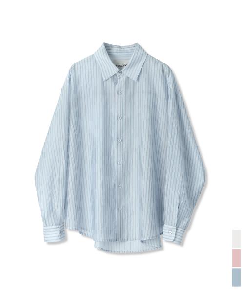 Cencel See-Through Classic Shirt - 3COL