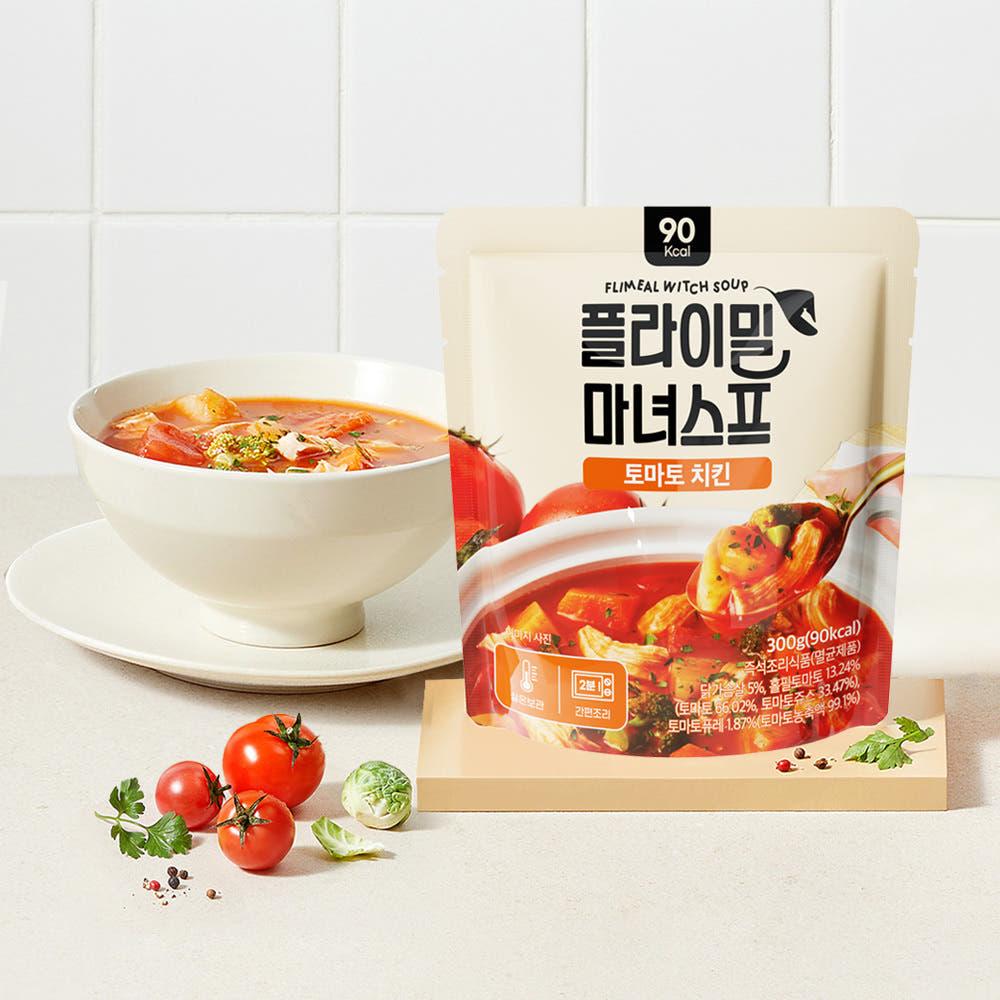 플라이밀 마녀스프 치킨 300g x 5봉