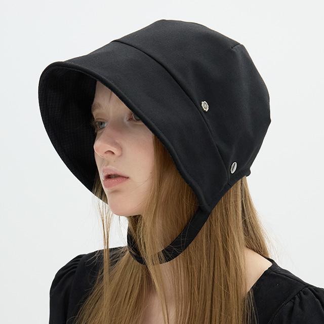Classic Strap Bonnet - Black