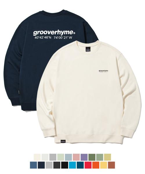 유니) C100 3단쭈리 - LOCATION 맨투맨(세미오버핏)(21COLOR) LRARCTM702P