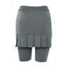 COOL PLEATS PANTS-GRAY