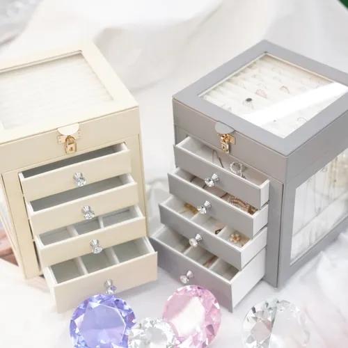 귀걸이 반지 목걸이 보관함 주얼리 악세사리 회전보석함