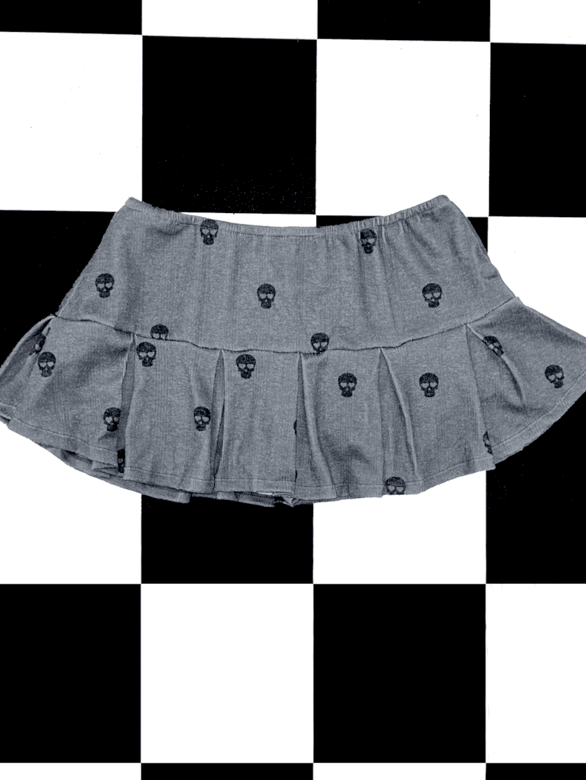 SKULLY POINTELLE SKORT