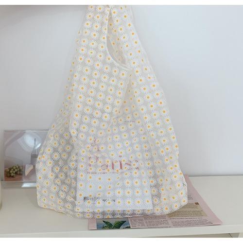 데이지플라워가방/데일리가방/에코백/여름가방/비치가방