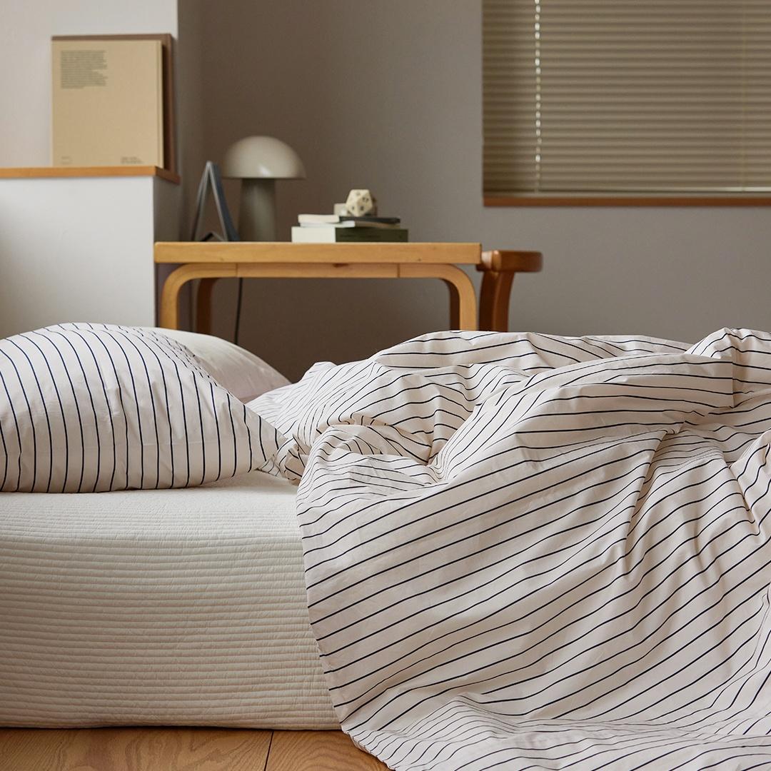 블랙퍼스트 60수 고밀도 순면 사계절 차렵이불 - 3컬러