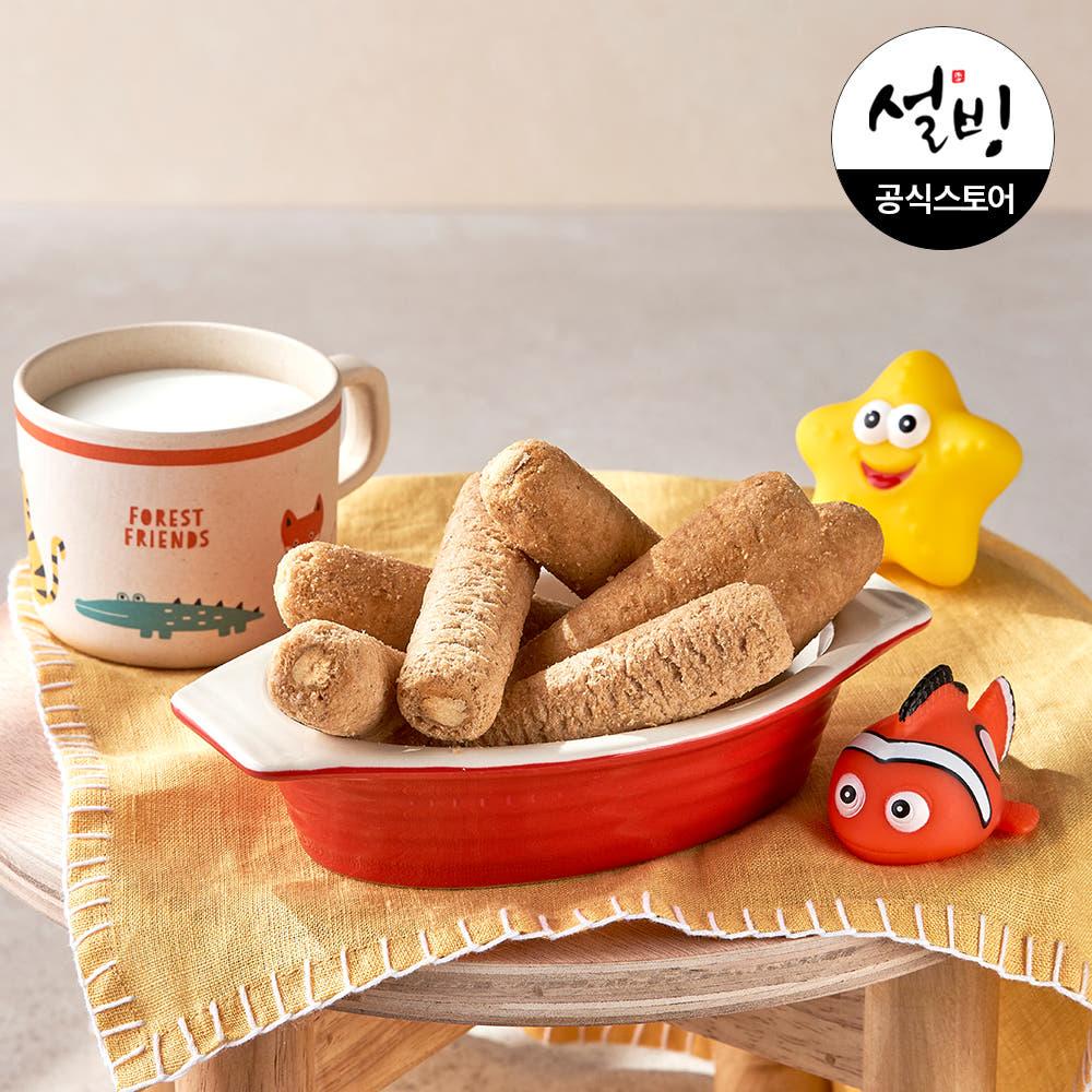 설빙 크리스피롤 인절미맛 500g 대용량 곡물 과자 간식