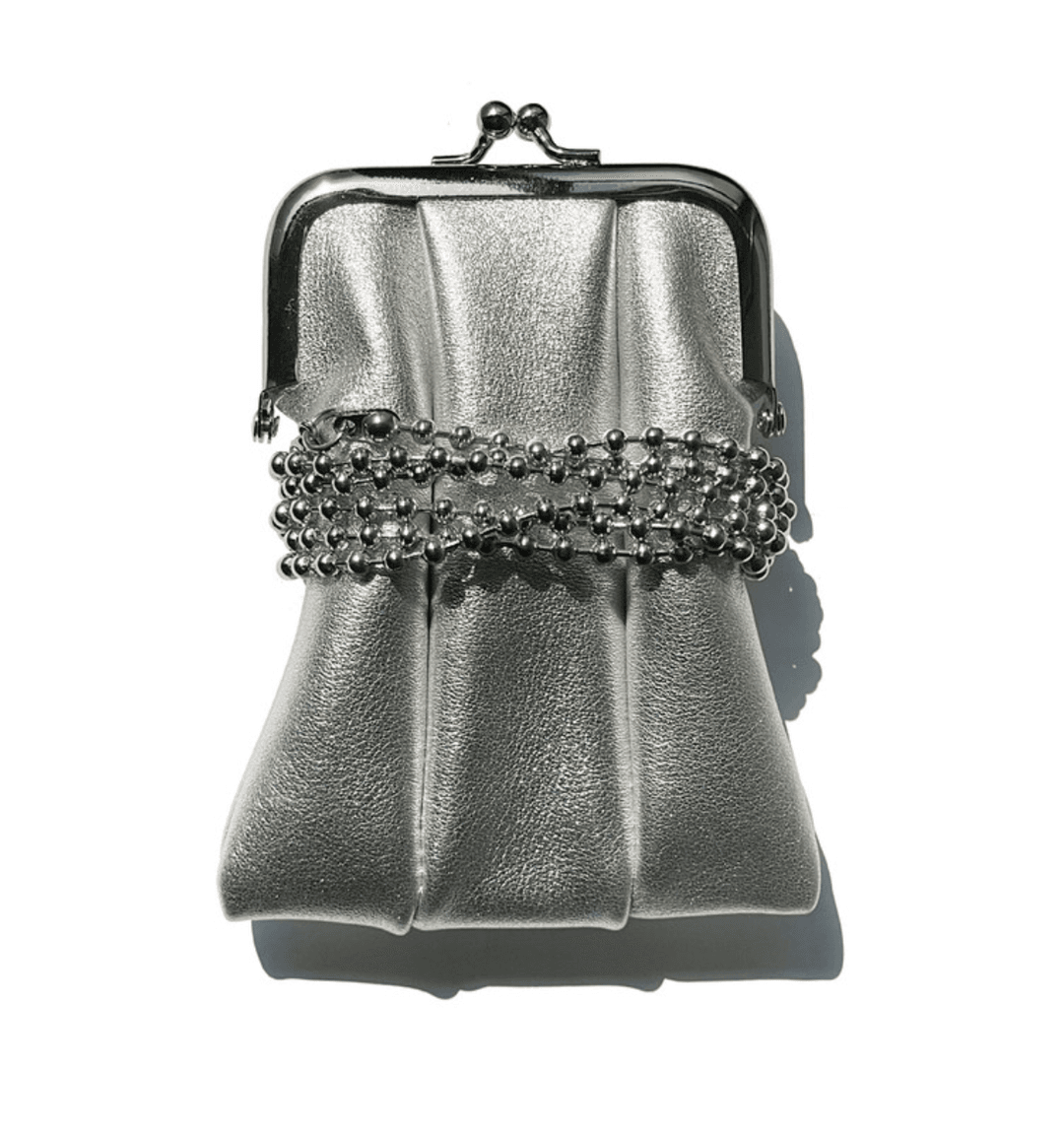 (fefe studio) Pimang Silver Wallet Bag