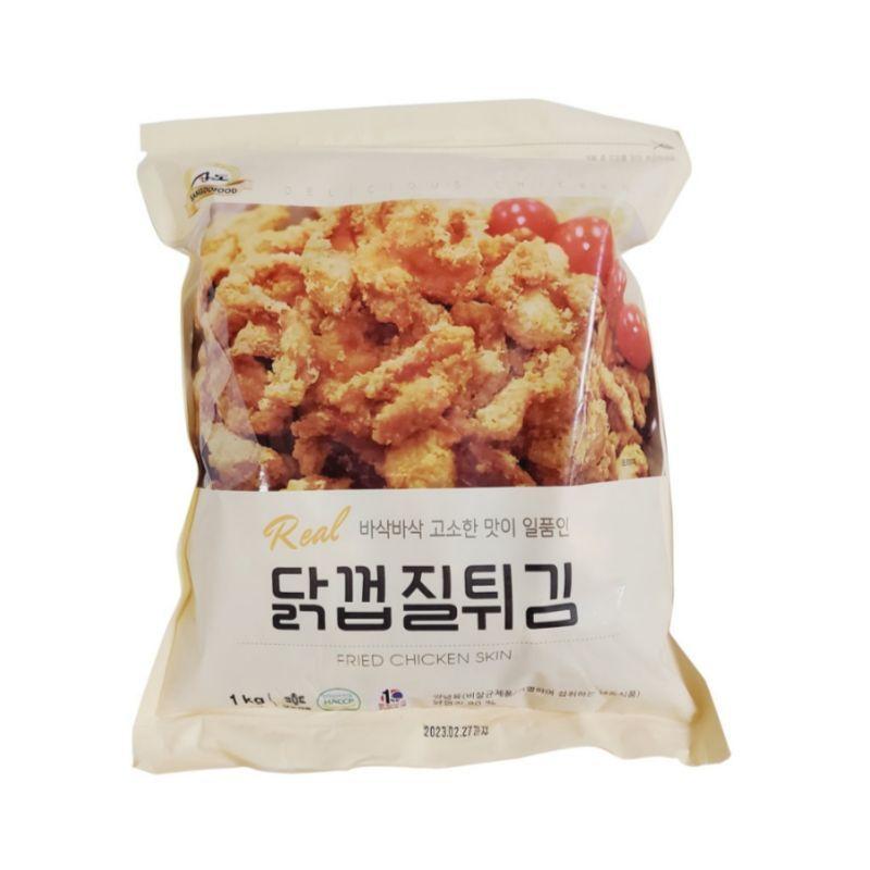 상도푸드 닭껍질튀김 1kg 바삭한 닭껍질 맥주안주