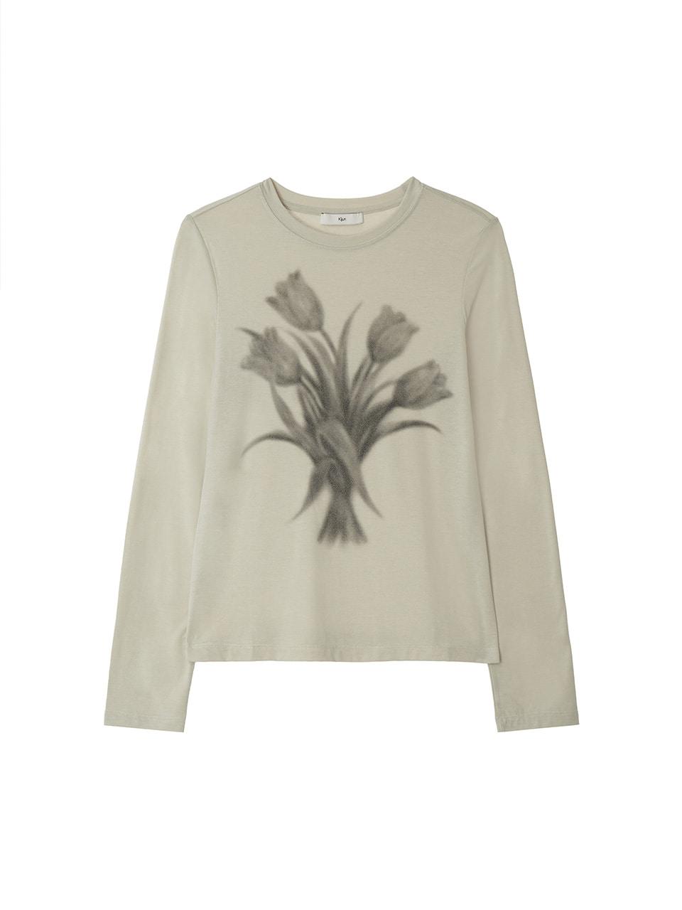 Romantic Jersey Top Sage