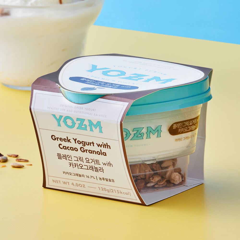 카카오그래놀라 그릭요거트 120g X 3개