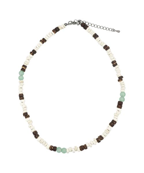 TCM ethnic necklace (mint)