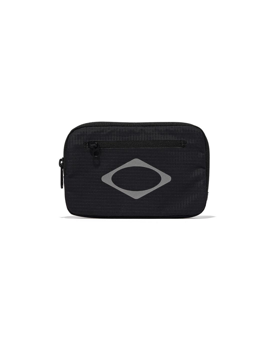 RHOMBUS FLAT POUCH_BLACK