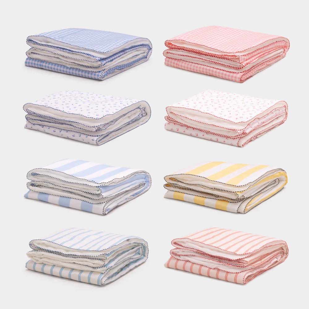 논더스트 뱀부 시어서커 양면 알러지케어 여름이불 2size