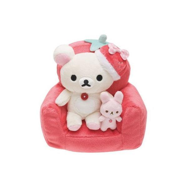 리락쿠마 모두 딸기구나 인형 멀티 스탠드