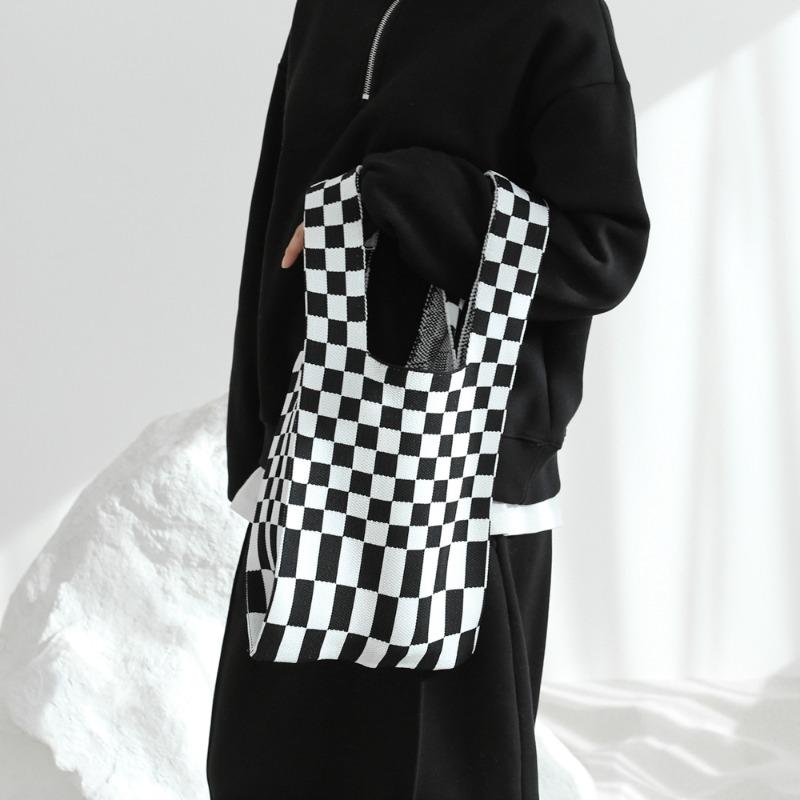 쎄이 체커보드 숄더백