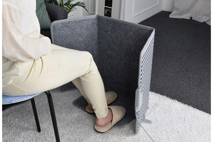 발바닥까지 따뜻해요 국산발열체 전기세절약 파티션히터 핫티션 고양이히터