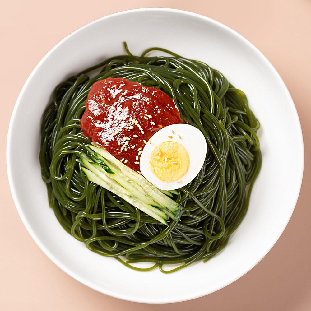 맛있고 가벼운 저칼로리 미역국수 5팩+비빔소스 5팩