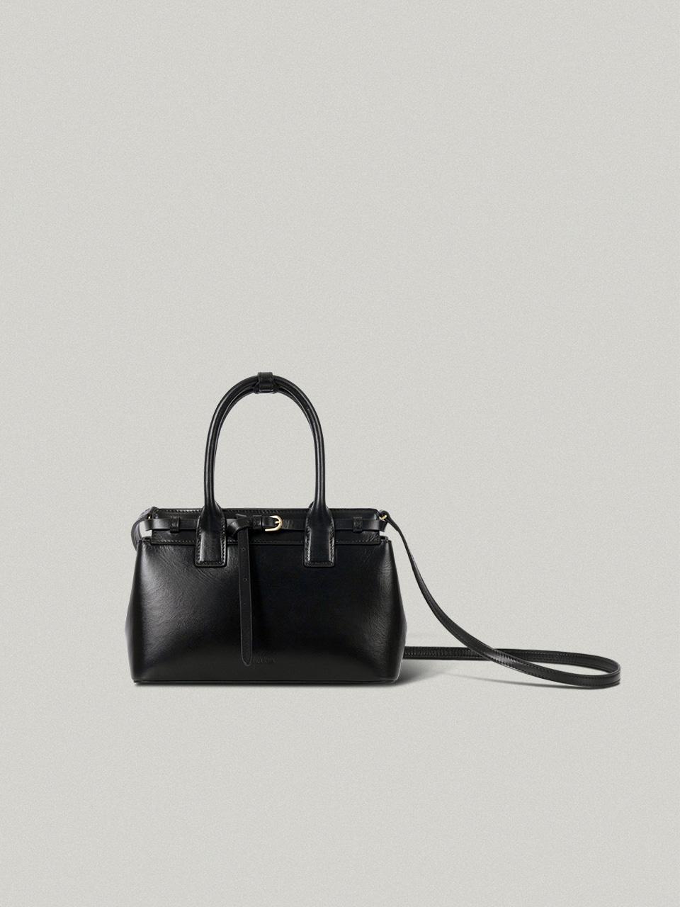 Mini Anneau Bag Black - plain미니 아누백 - 플레인[10월 02일 예약배송 순차출고]