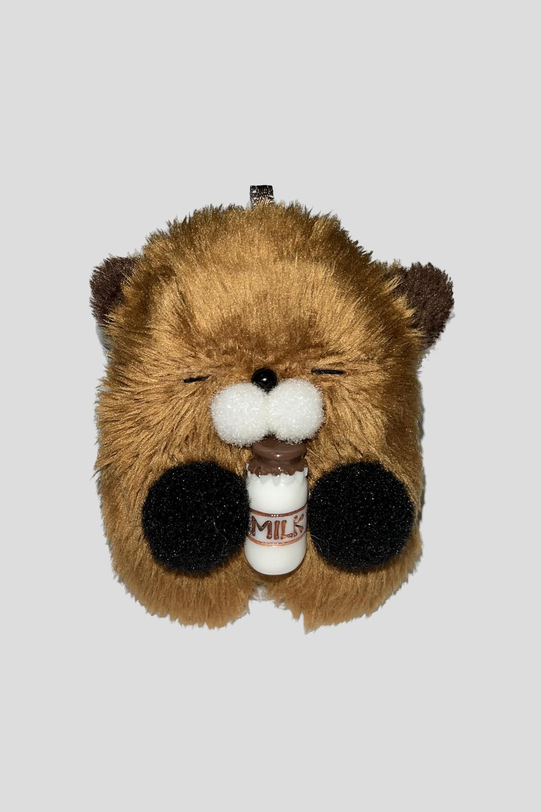 초코우유 곰도링 인형키링