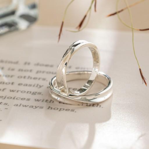 심플 데일리 커플링 /실버 925