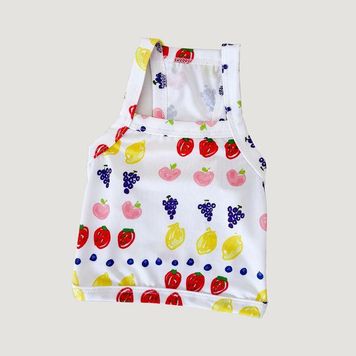 과즙 쿨링 크롭탑(화이트)